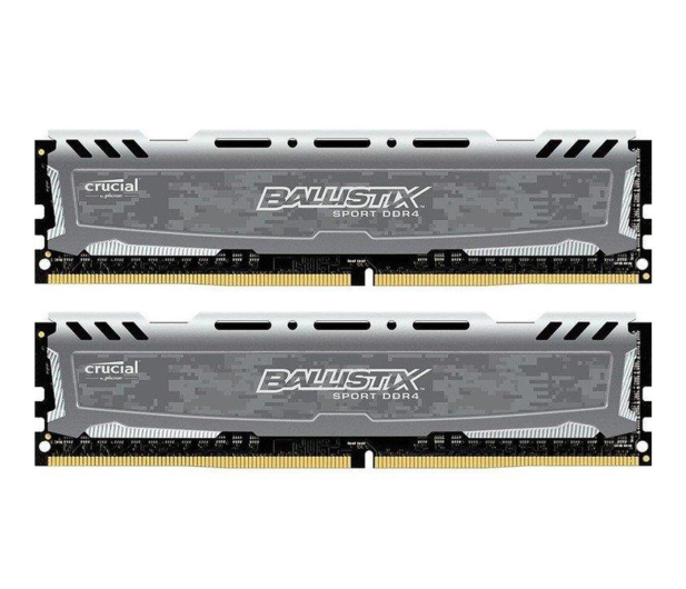 Crucial 8GB 2666MHz Ballistix Sport Grey CL16 (2x4GB)